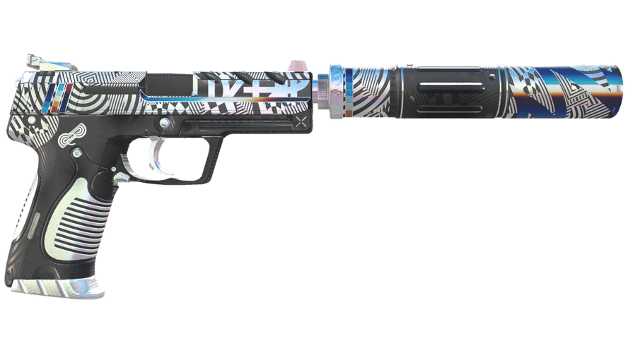 USP-S | Spiral Glitch (Factory New)