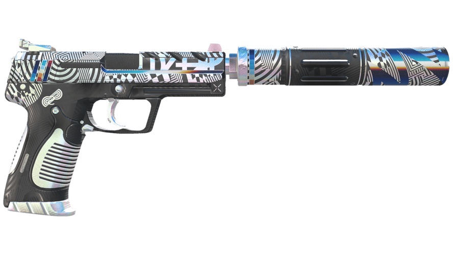 USP-S | Spiral Glitch (Factory New)