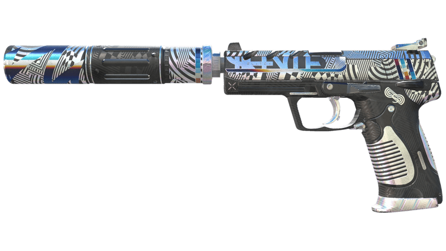 USP-S | Spiral Glitch (Field-Tested)