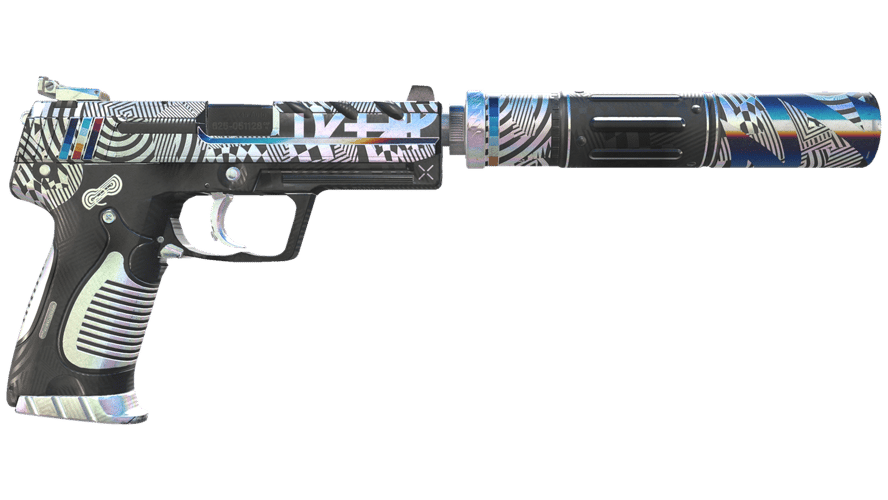USP-S | Спиральный сбой (После полевых испытаний)