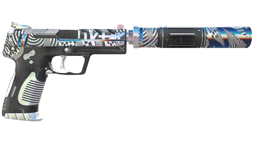 USP-S | Спиральный сбой (Немного поношенное)