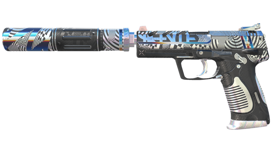 USP-S | Спиральный сбой (Немного поношенное)