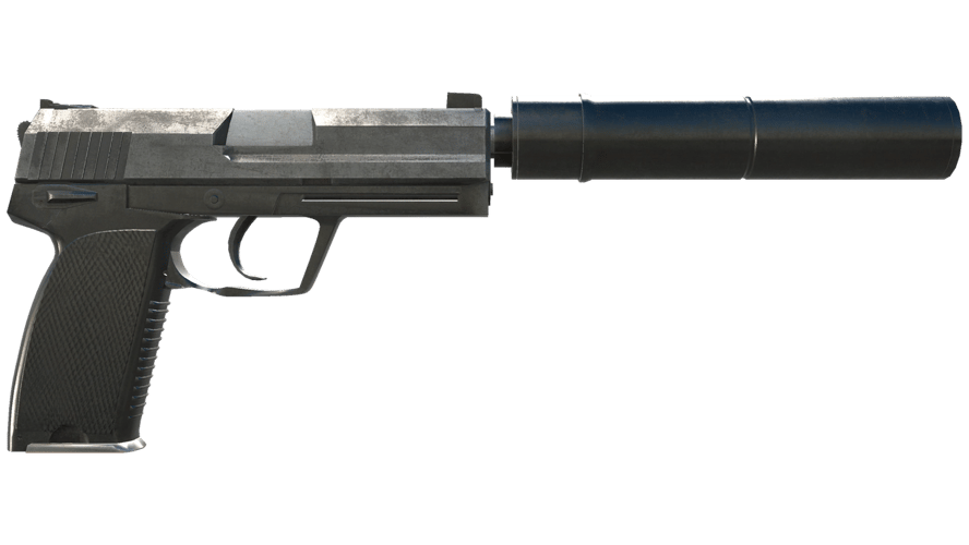 USP-S | Stainless (Battle-Scarred)
