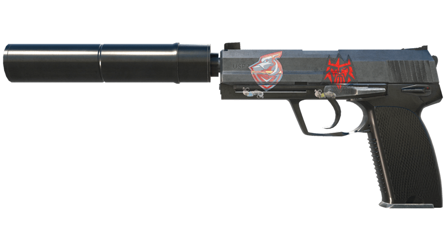 USP-S | Stainless (Battle-Scarred)
