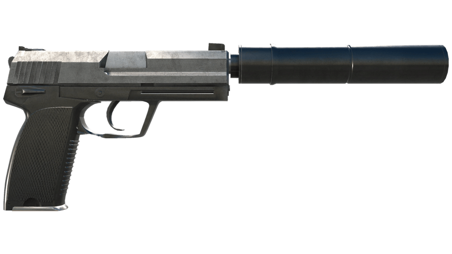 USP-S | Stainless (Battle-Scarred)