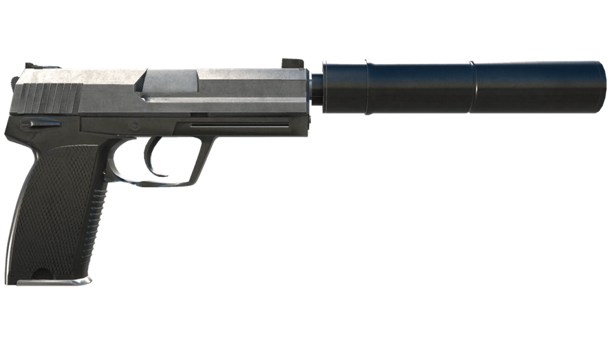 USP-S | Stainless (Well-Worn)