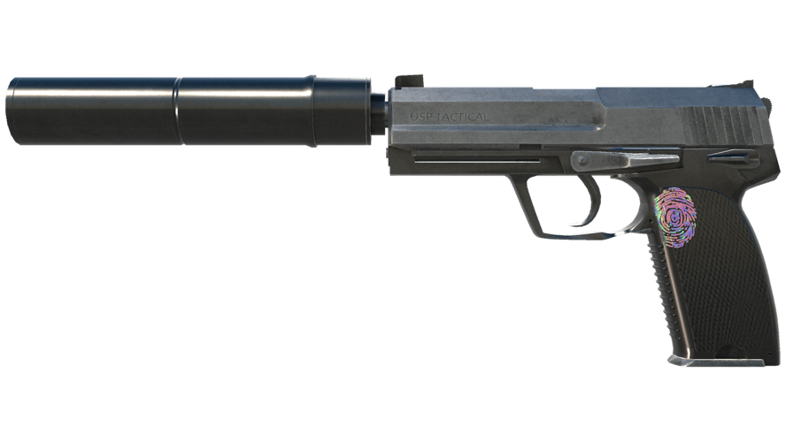 USP-S | Stainless (Well-Worn)