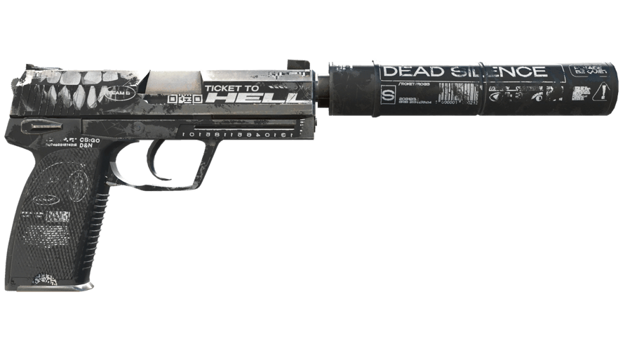 USP-S | Ticket to Hell (Battle-Scarred)