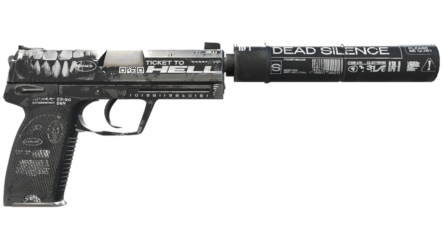 USP-S | Ticket to Hell (Well-Worn)