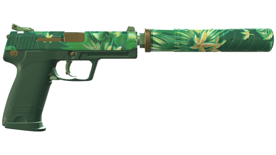 USP-S | Tropical Breeze (Minimal Wear)