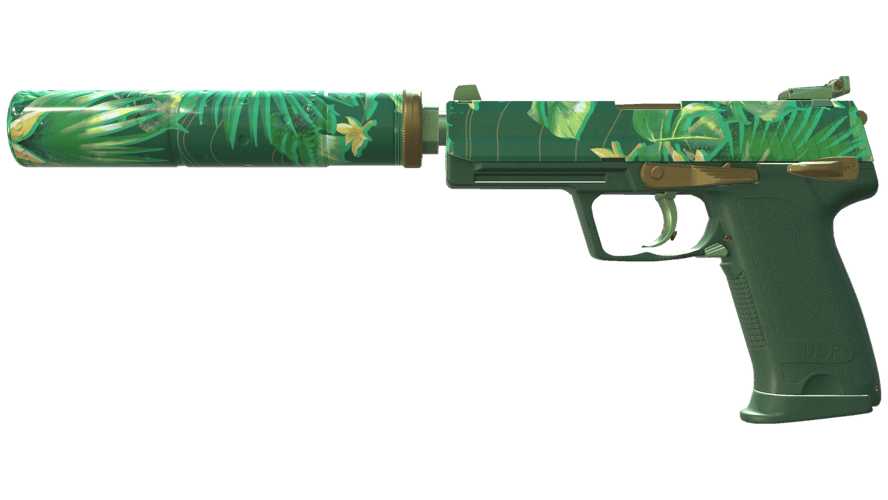 USP-S | Tropical Breeze (Minimal Wear)