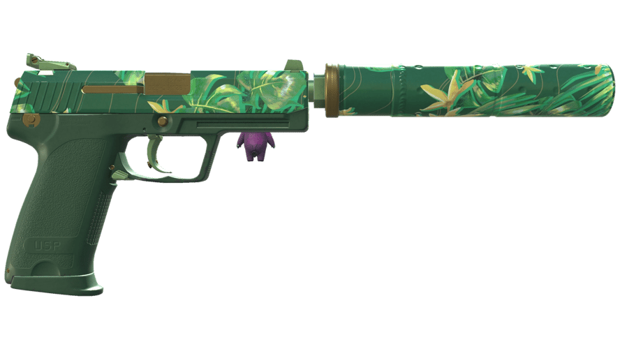 USP-S | Tropical Breeze (Minimal Wear)