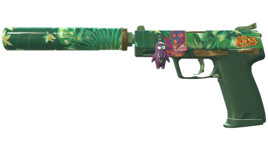 USP-S | Tropical Breeze (Minimal Wear)
