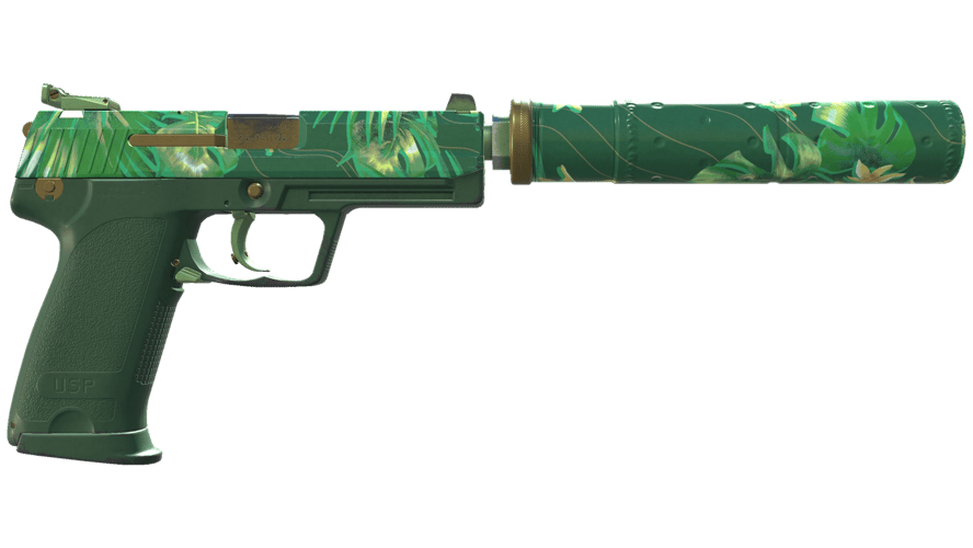 USP-S | Tropical Breeze (Minimal Wear)