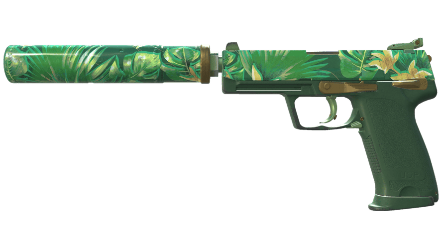 USP-S | Tropical Breeze (Minimal Wear)