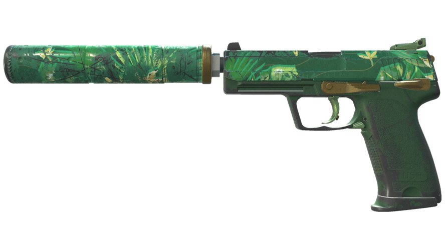 USP-S | Тропический бриз (Поношенное)