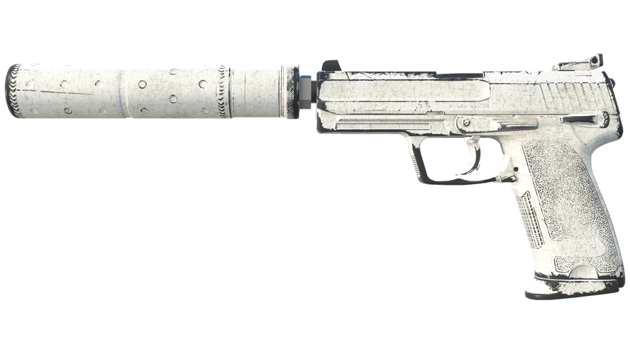 USP-S | Whiteout (Battle-Scarred)