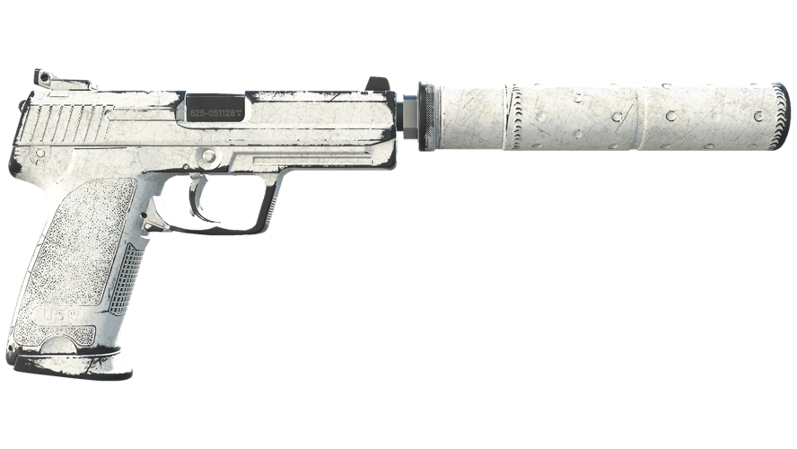 USP-S | Whiteout (Battle-Scarred)