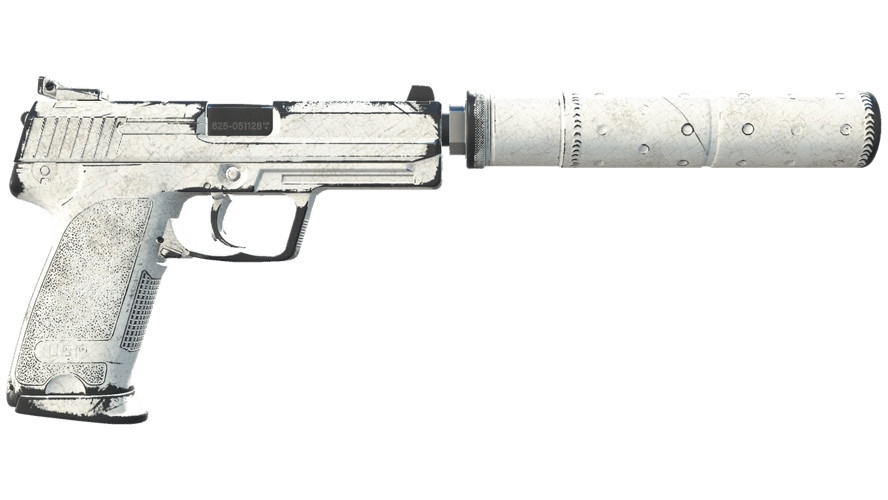 USP-S | Whiteout (Battle-Scarred)