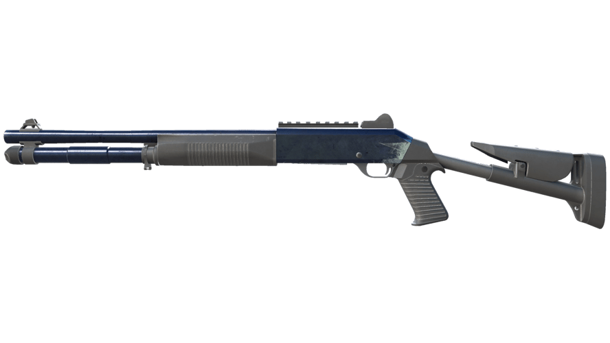 XM1014 | Blue Steel (Battle-Scarred)