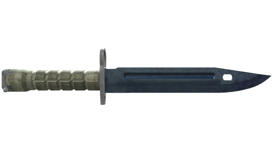 ★ Bayonet | Blue Steel (Minimal Wear)