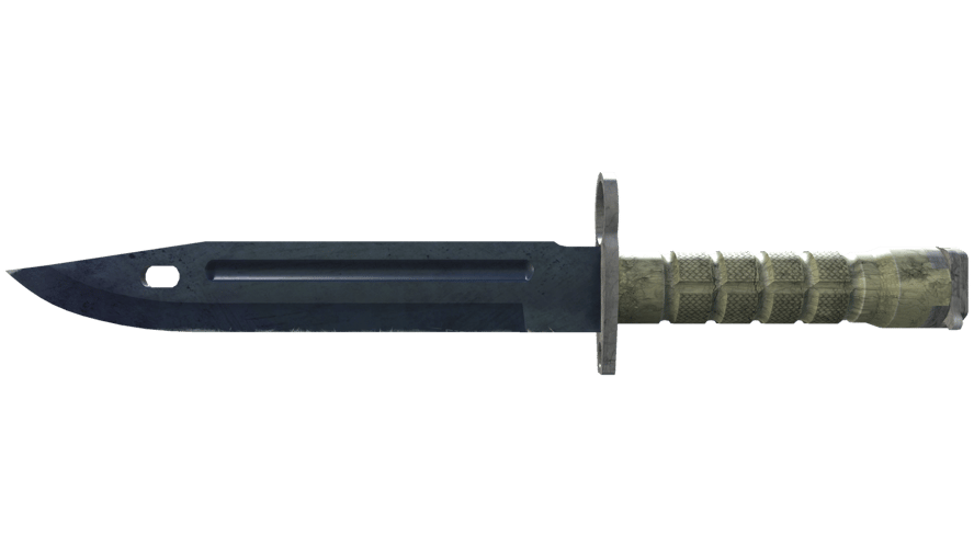 ★ Bayonet | Blue Steel (Well-Worn)