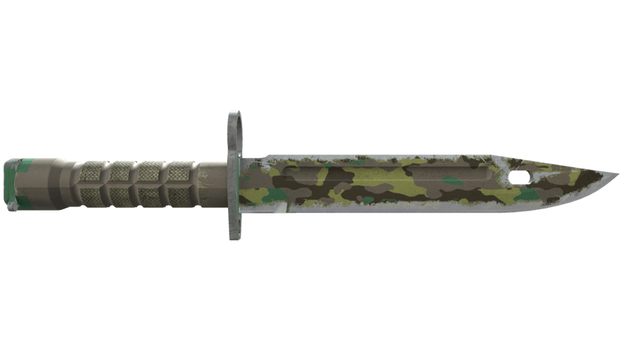 ★ Bayonet | Boreal Forest (Well-Worn)