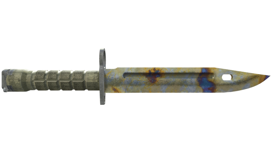 ★ Bayonet | Case Hardened (Well-Worn)