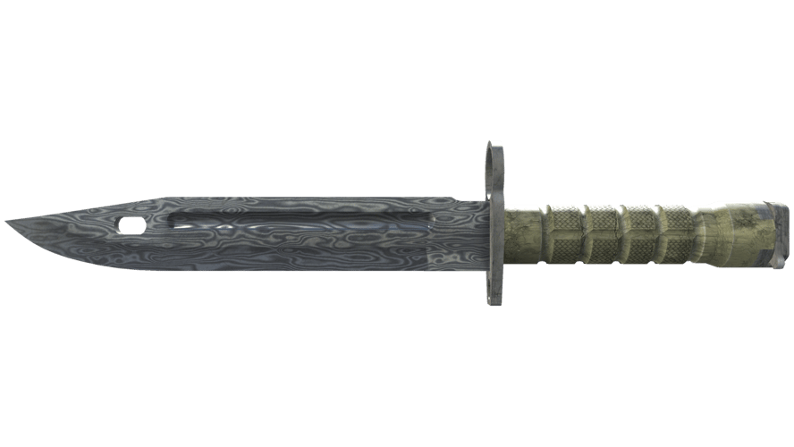 ★ Bayonet | Damascus Steel (Well-Worn)