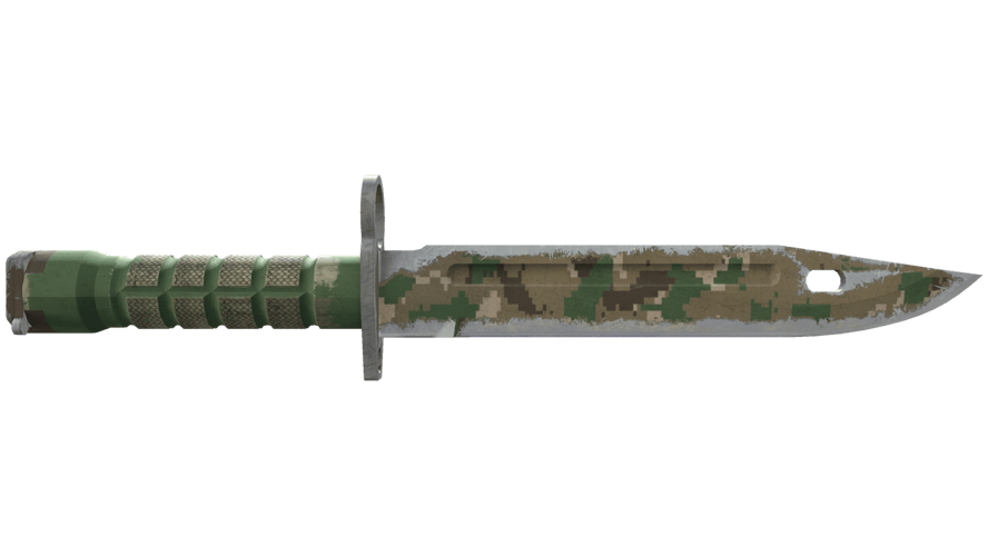 ★ Bayonet | Forest DDPAT (Battle-Scarred)