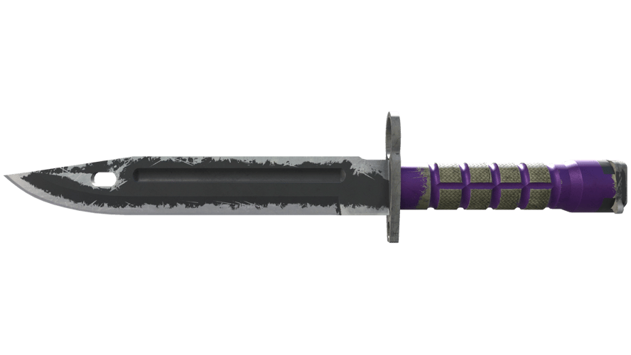★ Bayonet | Ultraviolet (Battle-Scarred)
