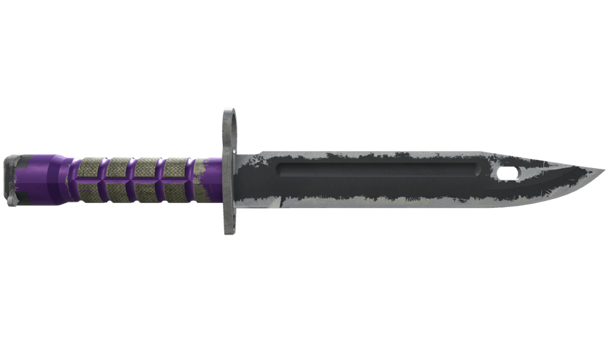 ★ Bayonet | Ultraviolet (Battle-Scarred)