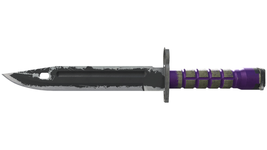 ★ Bayonet | Ultraviolet (Battle-Scarred)