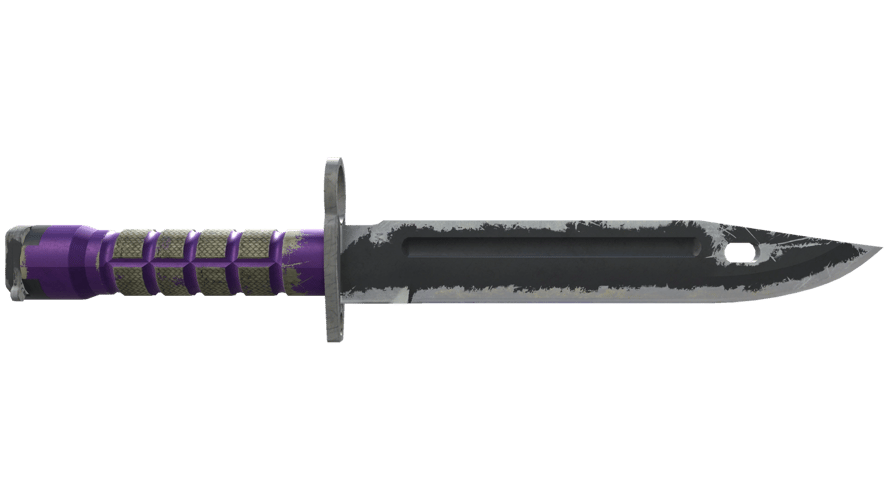 ★ Bayonet | Ultraviolet (Battle-Scarred)