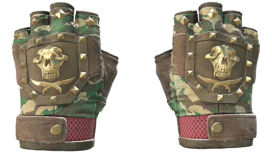 ★ Bloodhound Gloves | Guerrilla (Battle-Scarred)