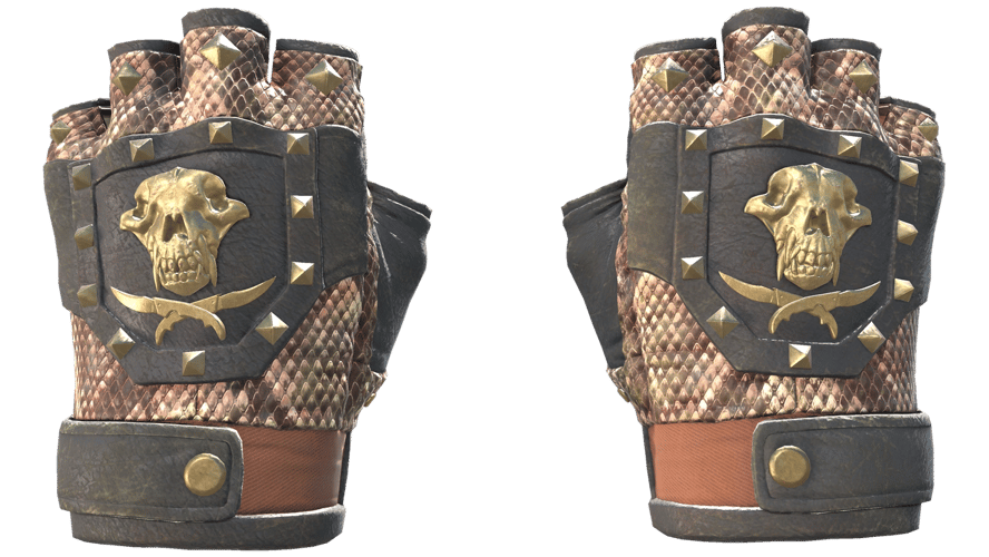 ★ Bloodhound Gloves | Snakebite (Battle-Scarred)