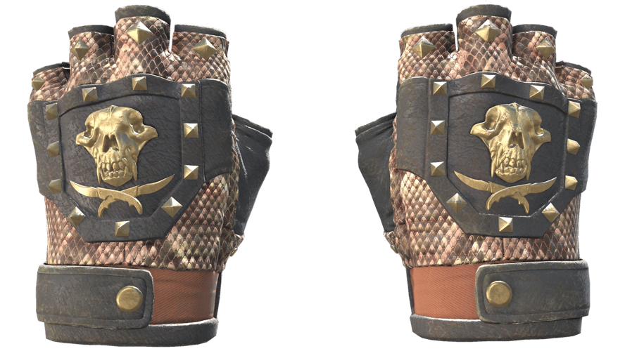 ★ Bloodhound Gloves | Snakebite (Battle-Scarred)