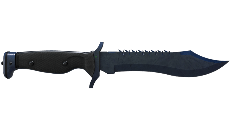 ★ Bowie Knife | Blue Steel (Well-Worn)