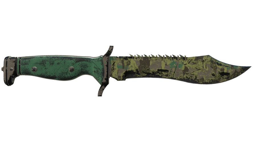 ★ Bowie Knife | Boreal Forest (Battle-Scarred)