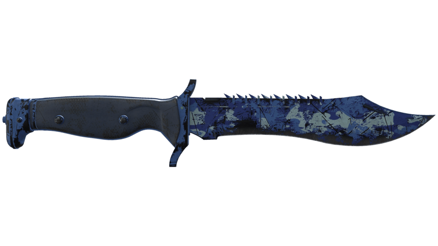 ★ Bowie Knife | Bright Water (Battle-Scarred)