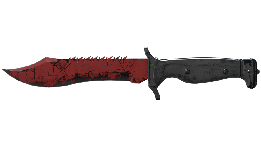 ★ Bowie Knife | Crimson Web (Battle-Scarred)