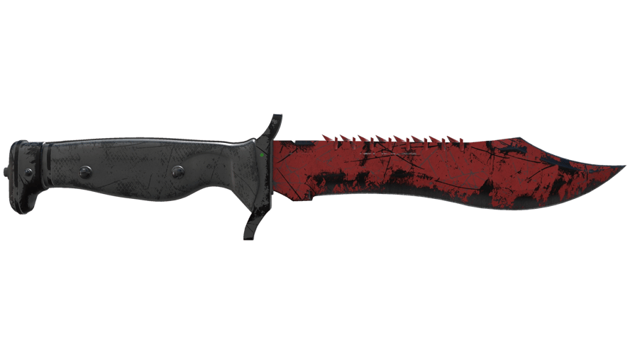 ★ Bowie Knife | Crimson Web (Battle-Scarred)