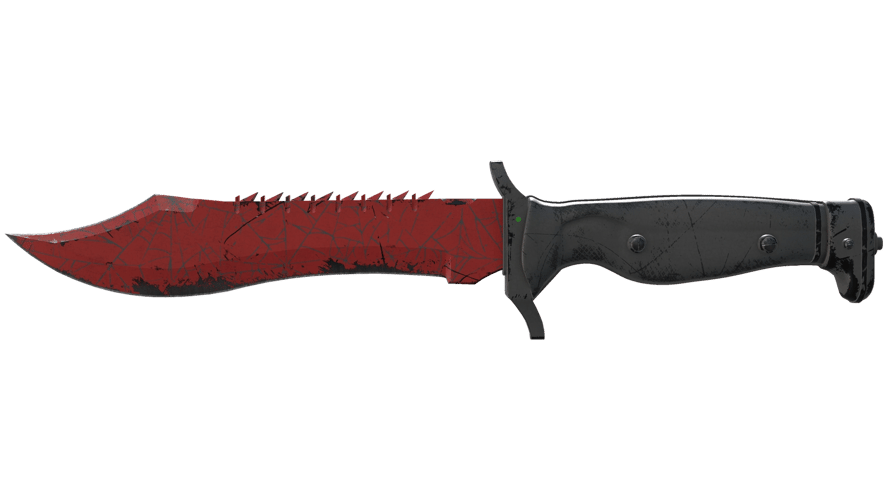 ★ Bowie Knife | Crimson Web (Well-Worn)