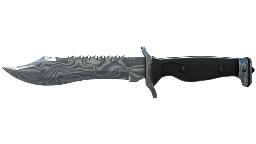 ★ Bowie Knife | Damascus Steel (Field-Tested)