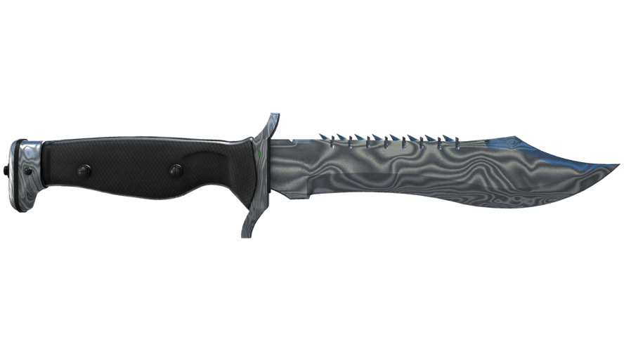 ★ Bowie Knife | Damascus Steel (Field-Tested)