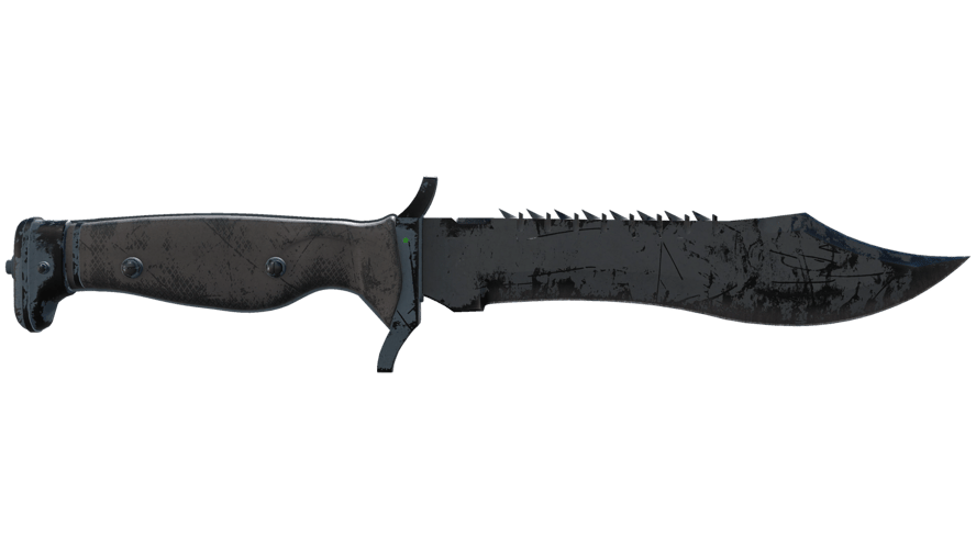 ★ Bowie Knife | Night (Battle-Scarred)