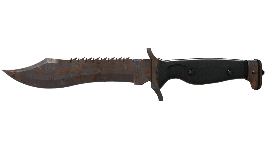 ★ Bowie Knife | Rust Coat (Battle-Scarred)