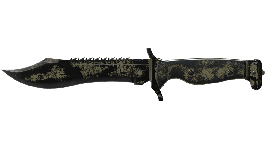 ★ Bowie Knife | Safari Mesh (Battle-Scarred)