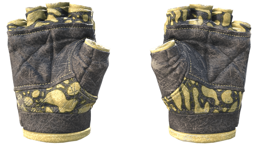 ★ Broken Fang Gloves | Yellow-banded (Battle-Scarred)
