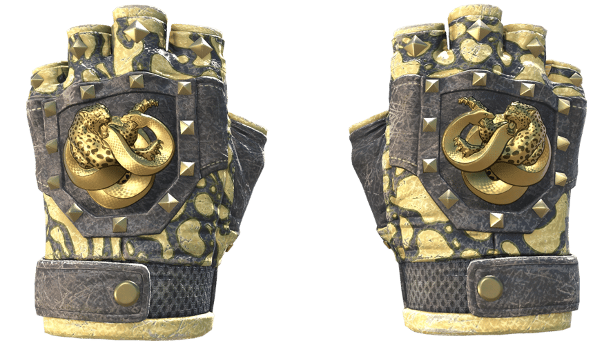 ★ Broken Fang Gloves | Yellow-banded (Battle-Scarred)